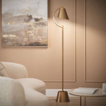 Lámpara de Pie Metal Edern