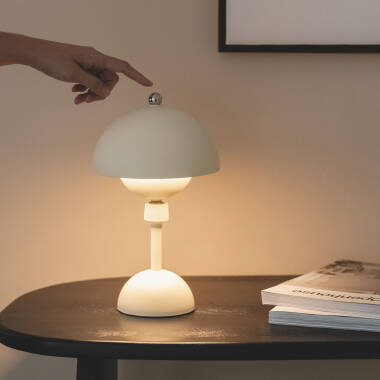 Imagen de Lámpara de Mesa LED Portátil con Batería Recargable USB Pauna