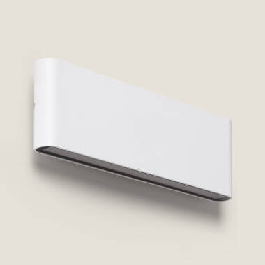 Aplique de Pared Exterior LED 20W Aluminio Rectangular Iluminación Doble Cara Luming