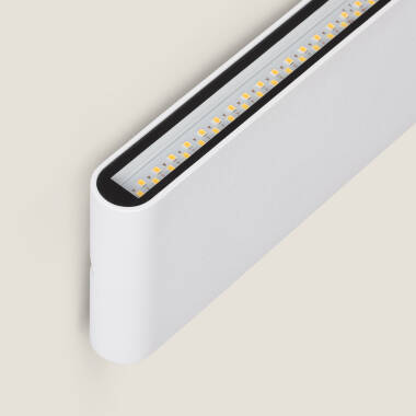 Imagen de Aplique de Pared Exterior LED 20W Aluminio Rectangular Iluminación Doble Cara Luming