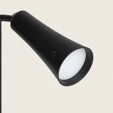 Imagen de Lámpara de Mesa LED Portátil Metal con Batería USB Recargable Bysta