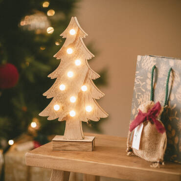 Árbol de Navidad LED Wood con Batería