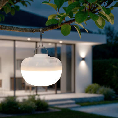 Lámpara Portátil LED 9W Cherry Bulb Battery