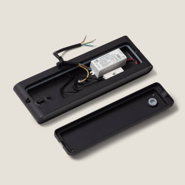 Imagen de Aplique de Pared Exterior LED 20W Aluminio Rectangular Iluminación Doble Cara Luming