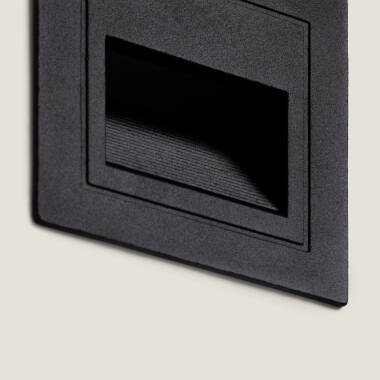 Imagem de Baliza Exterior LED 3W Embutida Parede Quadrada Olite