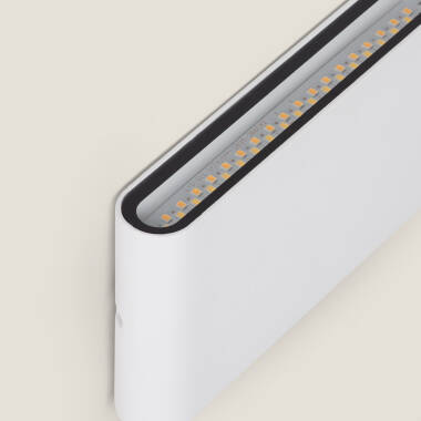 Imagen de Aplique de Pared Exterior LED 12W Aluminio Rectangular Iluminación Doble Cara Luming