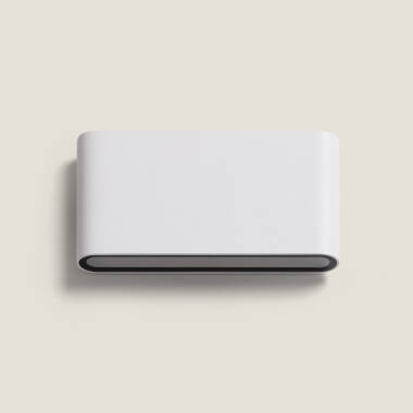 Imagen de Aplique de Pared Exterior LED 12W Aluminio Rectangular Iluminación Doble Cara Luming
