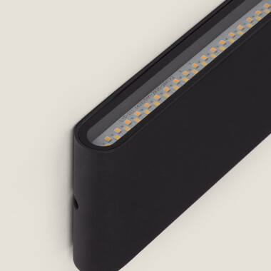 Imagen de Aplique de Pared Exterior LED 12W Aluminio Rectangular Iluminación Doble Cara Luming