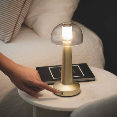 Candeeiro de Mesa LED Portátil com Bateria USB Recarregável Orsha