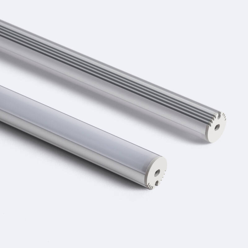 Imagen de Perfil Aluminio Colgante Redondo para Tira LED hasta 11 mm