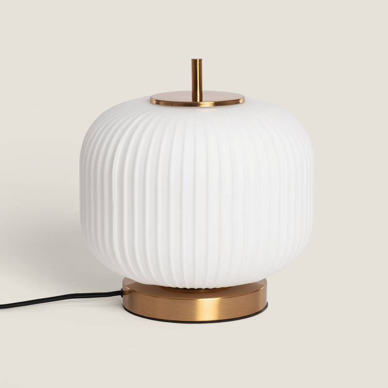 Imagen de Lámpara de Mesa Metal y Cristal Beca Imagen de Lámpara de Mesa Metal y Cristal Beca