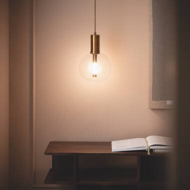 Imagen de Lámpara Colgante LED 5W Metal y Cristal Ludvika Imagen de Lámpara Colgante LED 5W Metal y Cristal Ludvika