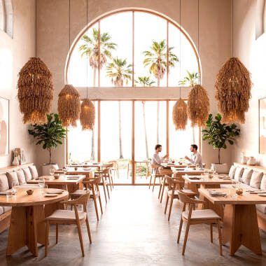 Imagem de Candeeiro Suspenso Fibras Naturais Exterior Ramé 