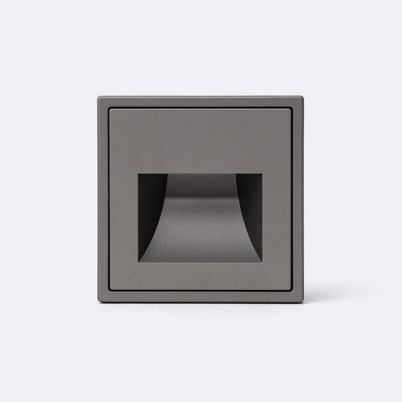 Imagem de Baliza LED 1W Encastrável Parede Luxe 990 para Caixa Universal