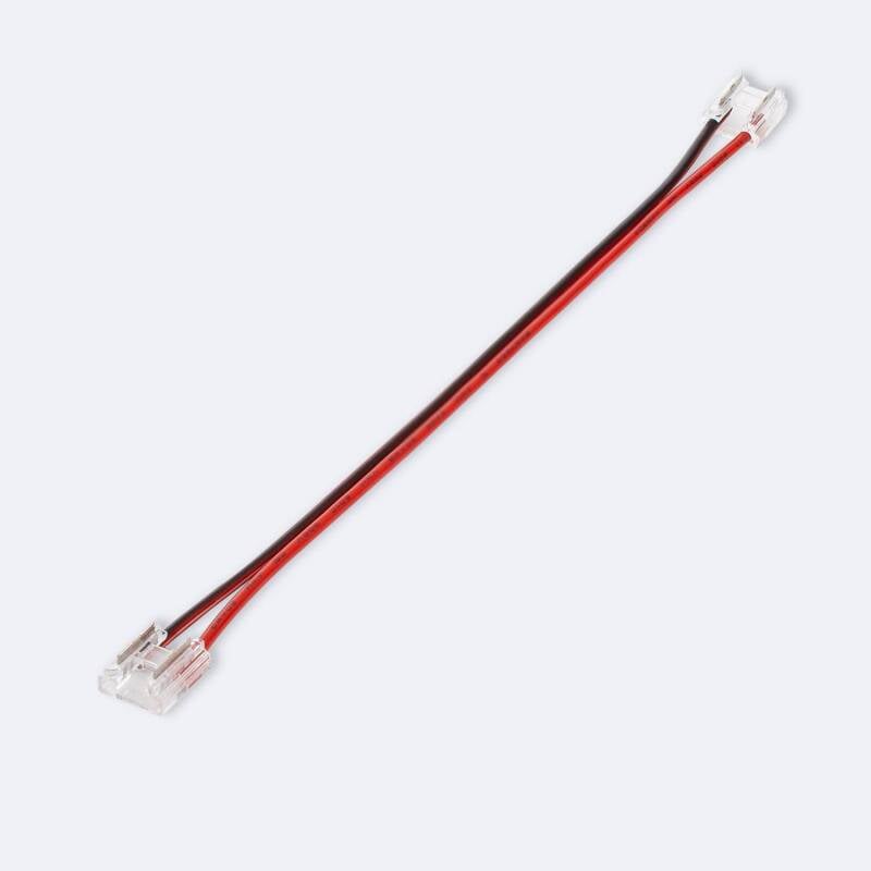 Imagem de Conector Hipopótamo duplo com cabo para fita LED 24 V CC, IP20, largura 10 mm, monocromática