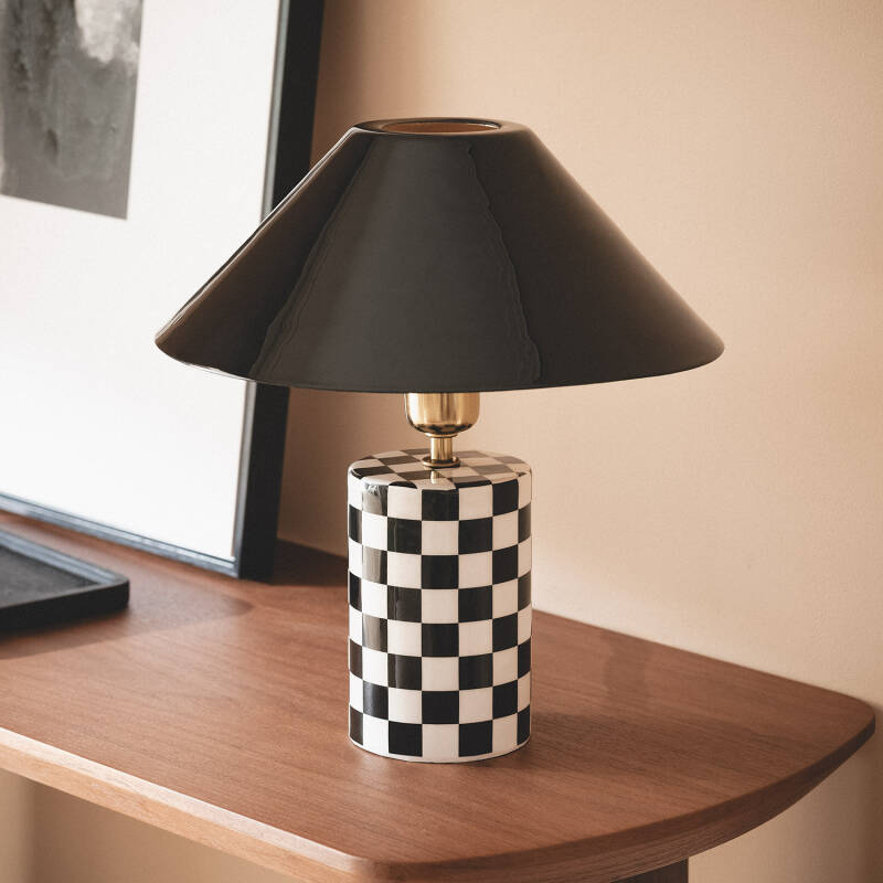 Lámpara de Mesa Metal Brijesh