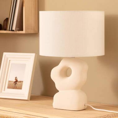 Candeeiro de Mesa Cerâmica Illinois