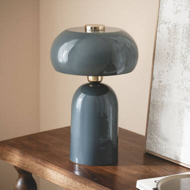 Lámpara de Mesa Metal Tulim Dhanuk