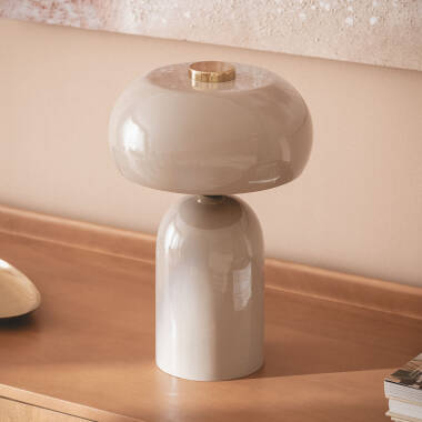 Lámpara de Mesa Metal Tulim Dhanuk