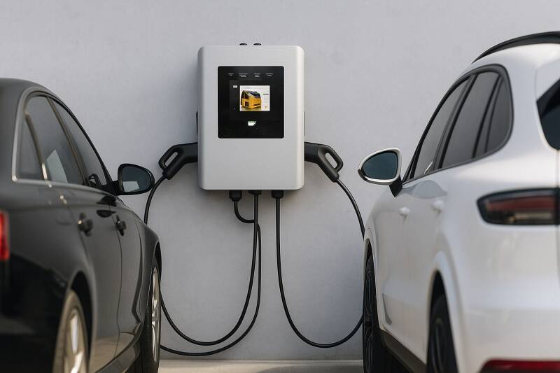 Imagen de Estación de Carga Rápida DC para Coche Eléctrico