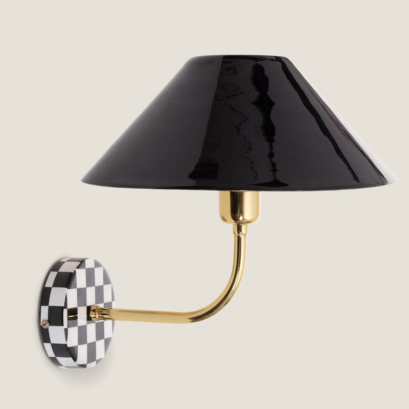 Imagem de Candeeiro de Parede em Metal Brijesh Imagem de Candeeiro de Parede em Metal Brijesh