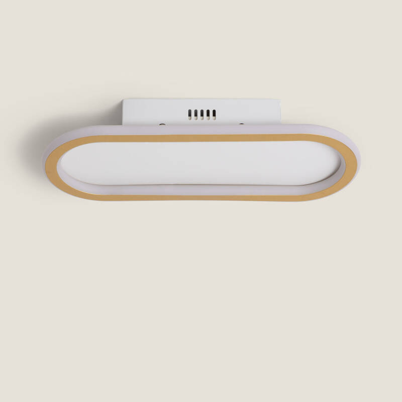 Imagen de Plafón LED 20W Aluminio Gold Renoir