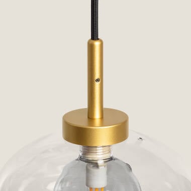Imagen de Lámpara Colgante Aluminio y Cristal Hassi