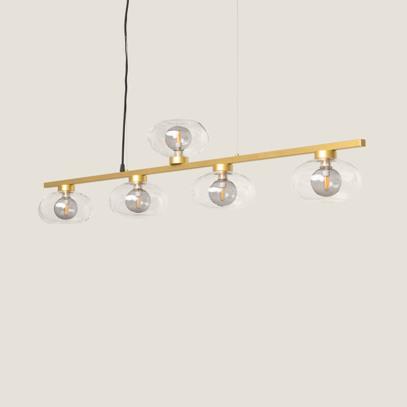 Imagem de Candeeiro Suspenso Alumínio Hassi 5 Focos