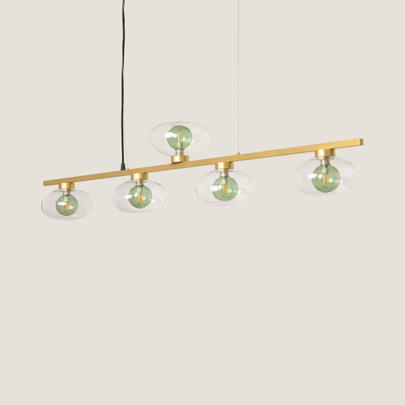 Imagen de Lámpara Colgante Aluminio Hassi 5 Focos