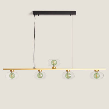 Imagen de Lámpara Colgante Aluminio Hassi 5 Focos