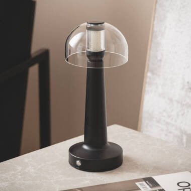 Lámpara de Mesa LED Metal Portátil con Batería USB Recargable Luliu Orsha