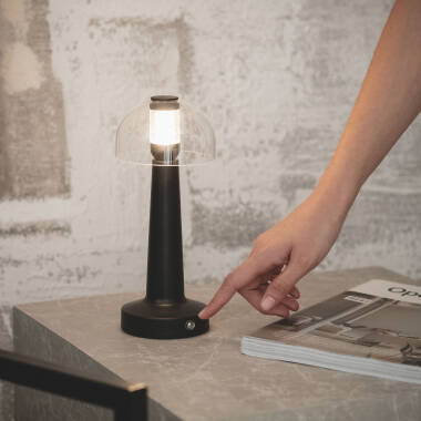 Imagem de Candeeiro de Mesa LED Portátil com Bateria USB Recarregável Orsha