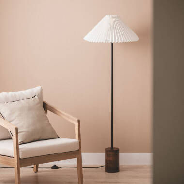 Candeeiro de Pé Madeira Leonessa