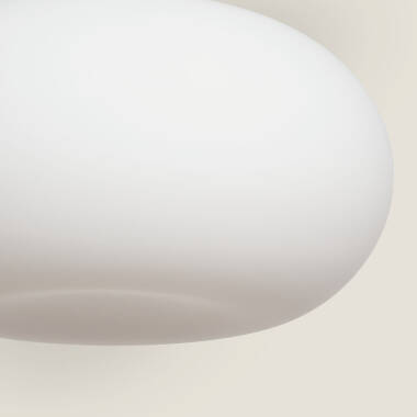 Imagem de Candeeiro Suspenso LED de 9W Metal e Vidro Keyla