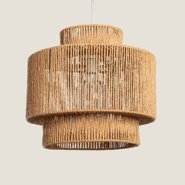 Fotografia do produto: Candeeiro Suspenso Papel Trançado Neka ILUZZIA