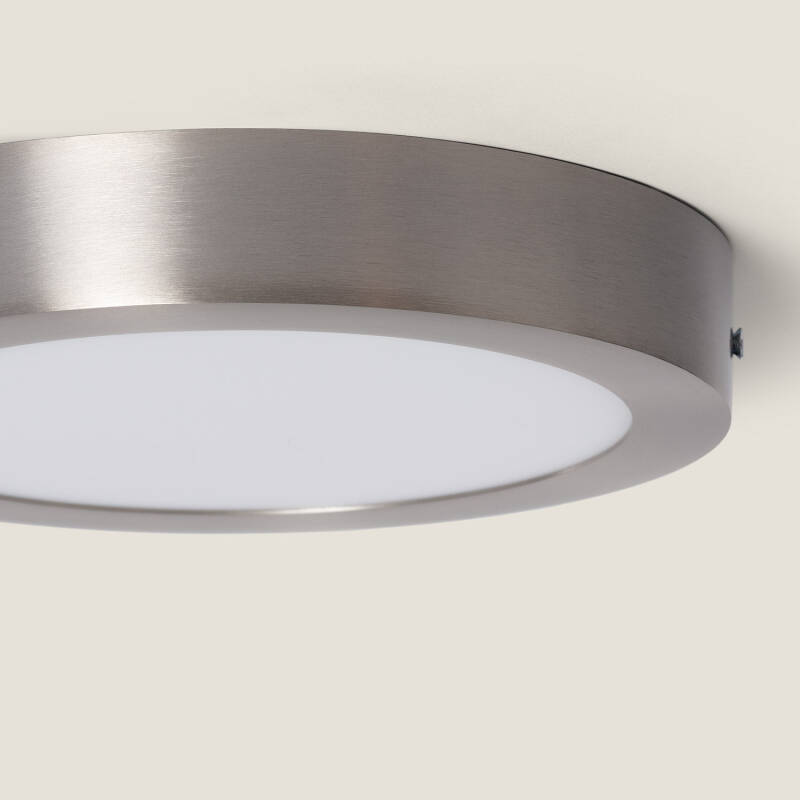 Imagen de Plafón LED 18W Circular Metal Ø225 mm Silver 