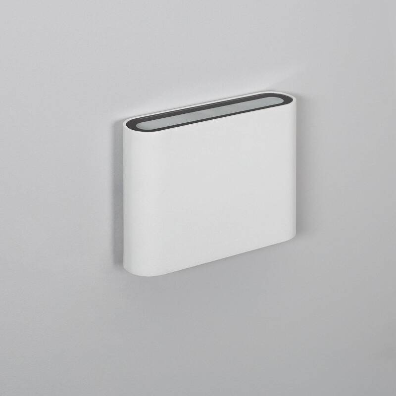 Imagen de Aplique de Pared Exterior LED 6W CCT Iluminación Doble Cara Aluminio Cuadrado Luming
