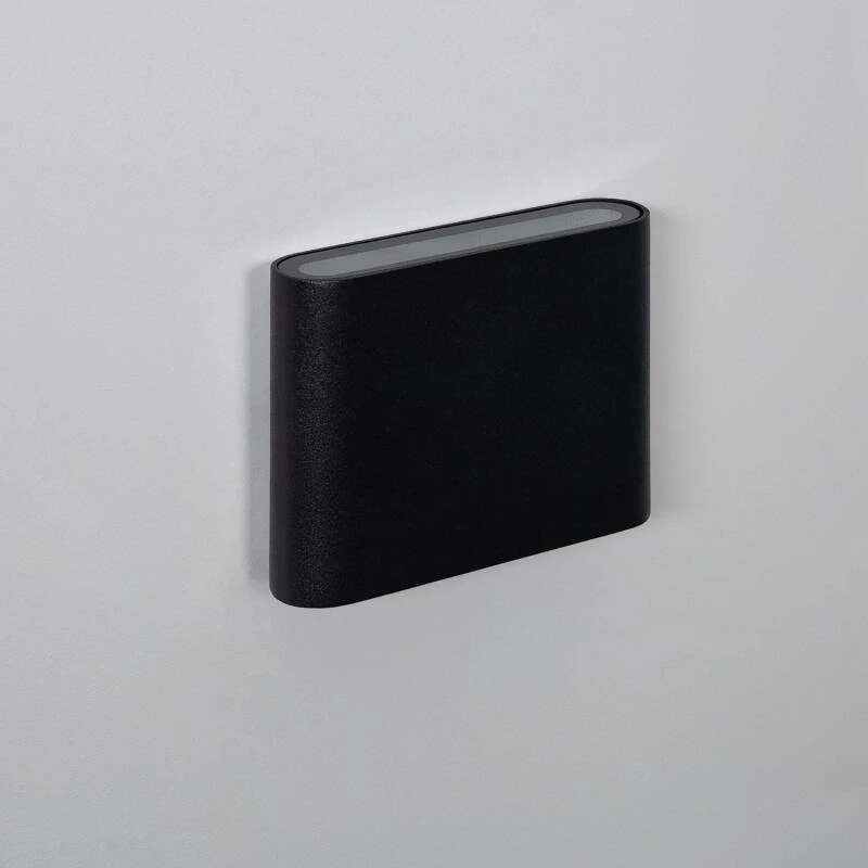 Imagen de Aplique de Pared Exterior LED 6W CCT Iluminación Doble Cara Aluminio Cuadrado Luming