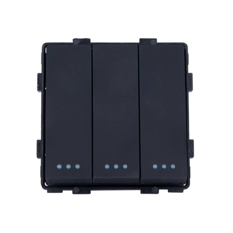 Imagem de Interruptor Triple Comutado Modern Imagem de Interruptor Triple Comutado Modern