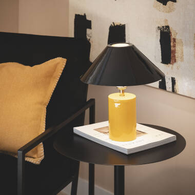 Imagen de Lámpara de Mesa Metal Brijesh Imagen de Lámpara de Mesa Metal Brijesh