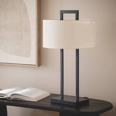 Lámpara de Mesa Metal con Puerto USB e Interruptor Táctil Tianna