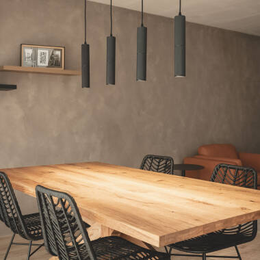 Imagem de Candeeiro Suspenso Alumínio Breixo 4 Focos