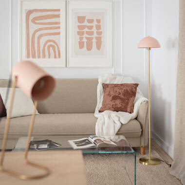 Imagen de Lámpara de Pie Metal Shelley Madow Imagen de Lámpara de Pie Metal Shelley Madow