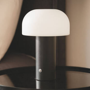 Fotografía del producto: Lámpara de Mesa LED Portátil con Batería USB Recargable Leta