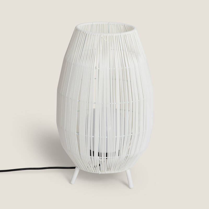 Imagem de Candeeiro de Mesa para Exterior Rattan Annecy