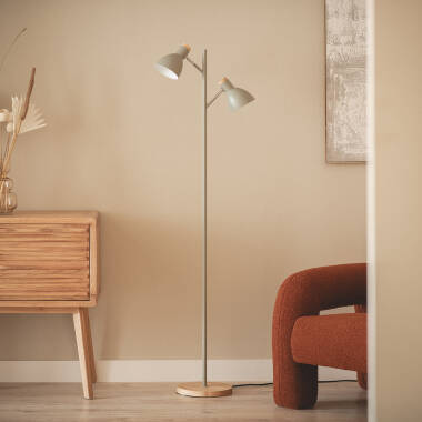 Candeeiro de Pé Metal Luxo