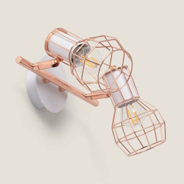 Imagen de Lámpara de Techo Metal Orientable 2 Focos Lada