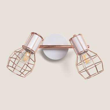 Imagem de Candeeiro de Teto Alumínio Orientável 2 Focos Lada