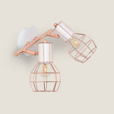 Imagem de Candeeiro de Teto Alumínio Orientável 2 Focos Lada