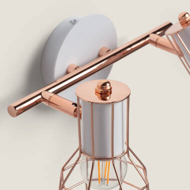 Imagem de Candeeiro de Teto Alumínio Orientável 2 Focos Lada